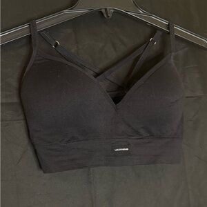 3 Lucky Brand Black Strappy Bralette Women’s Large